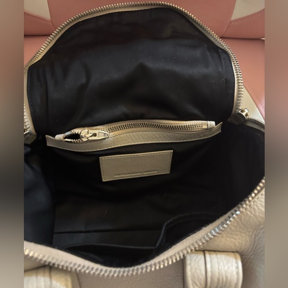 Alexander Wang Pebbles Lambskin Small Rockie Camel Rose Gold Hardware Bag - Picture 10 of 13